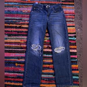 Levi’s ripped jeans low pro straight